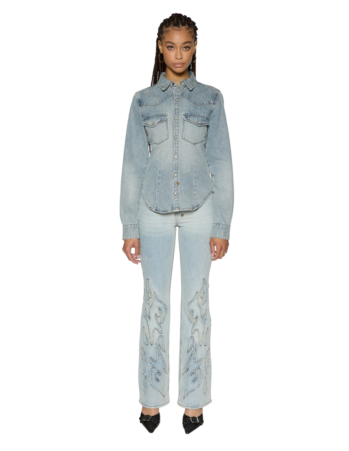 WOMENS BELLA LS SHIRT PARAGON SHIRTS