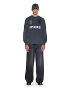 MENS RUGGED EKCESS LS TEE BLASTED BLACK TEES