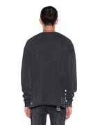 MENS SPIRIT EKCESS LS TEE ACID BLACK TEES