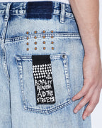 Mens Maxx Rekovery Baggy Denim Jeans - Denim
