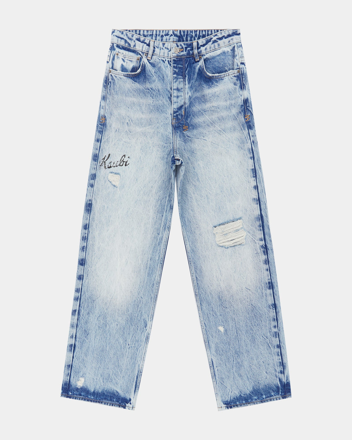 Mens Maxx Autograph Baggy Denim Jeans - Denim