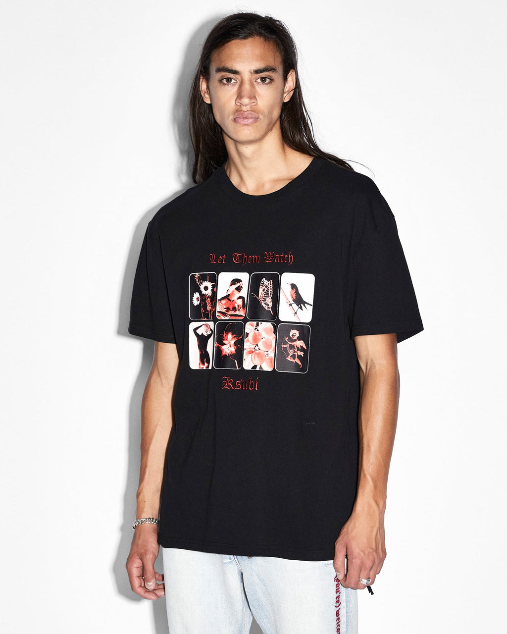 Mens Icons Biggie Ss Tee Jet Black Oversized Tees - Black