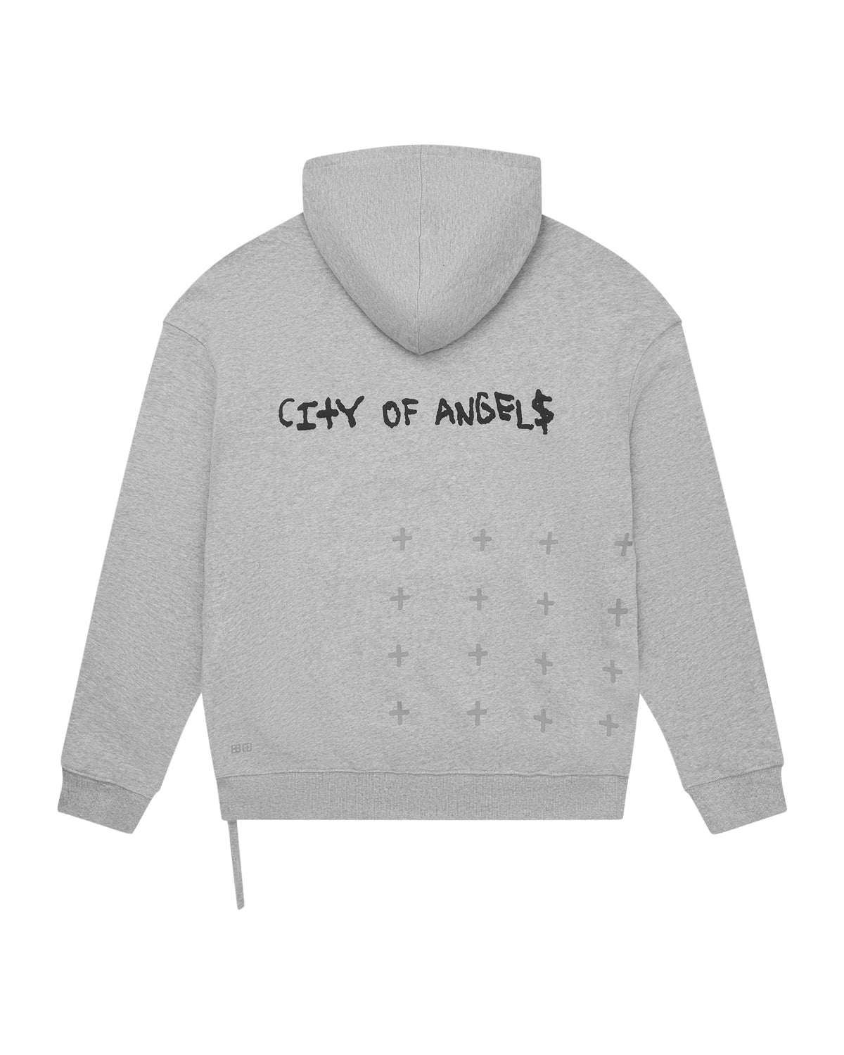 LA 4X4 BIGGIE HOODIE GREY MARLE