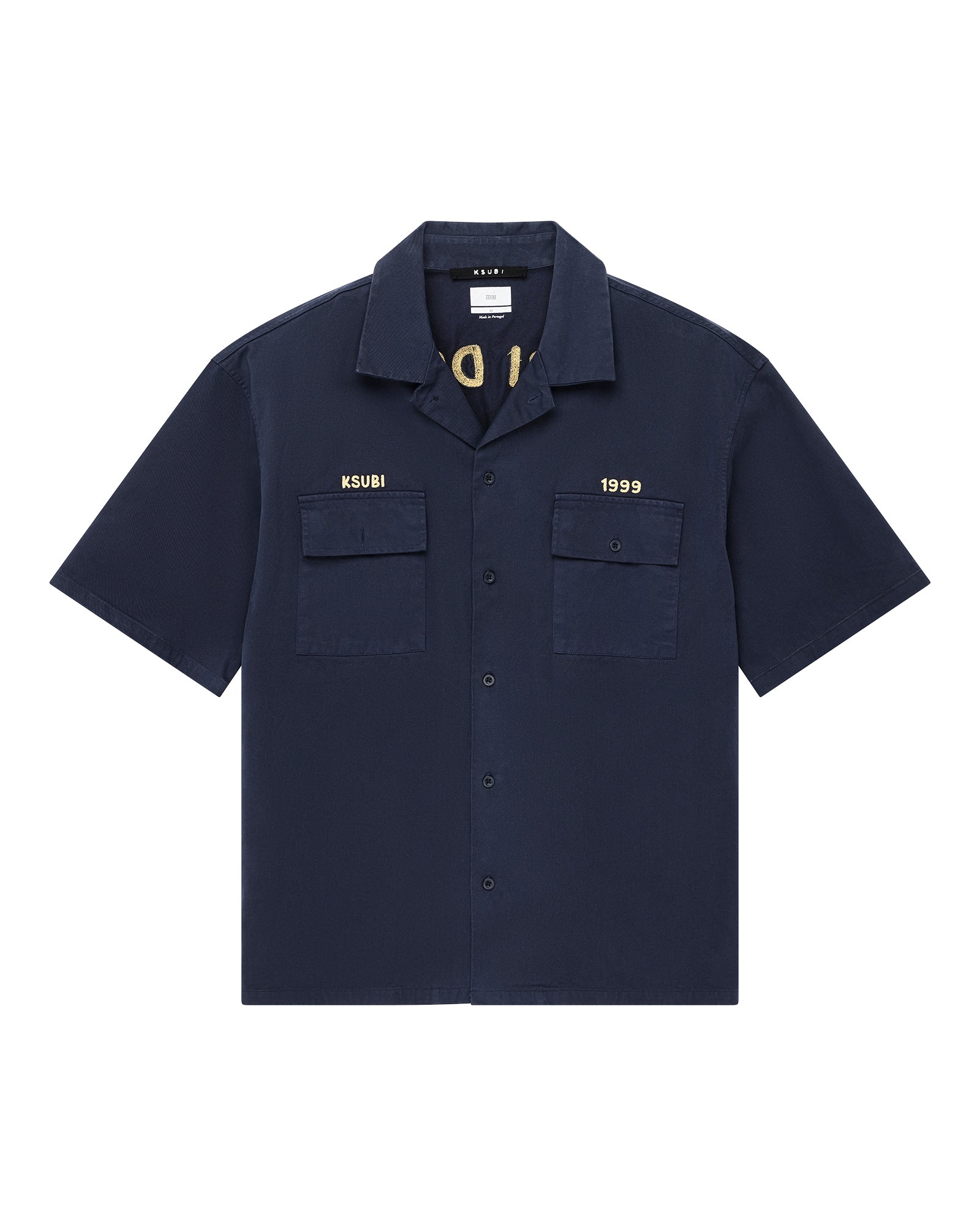 MENS  MEKANIK BOILER SS SHIRT INK BLUE REGULAR SHIRTS