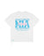 MENS  MIAMI AND THE STREETS SS BIGGIE TEE WHITE OVERSIZED TEES