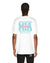 MENS  MIAMI AND THE STREETS SS BIGGIE TEE WHITE OVERSIZED TEES