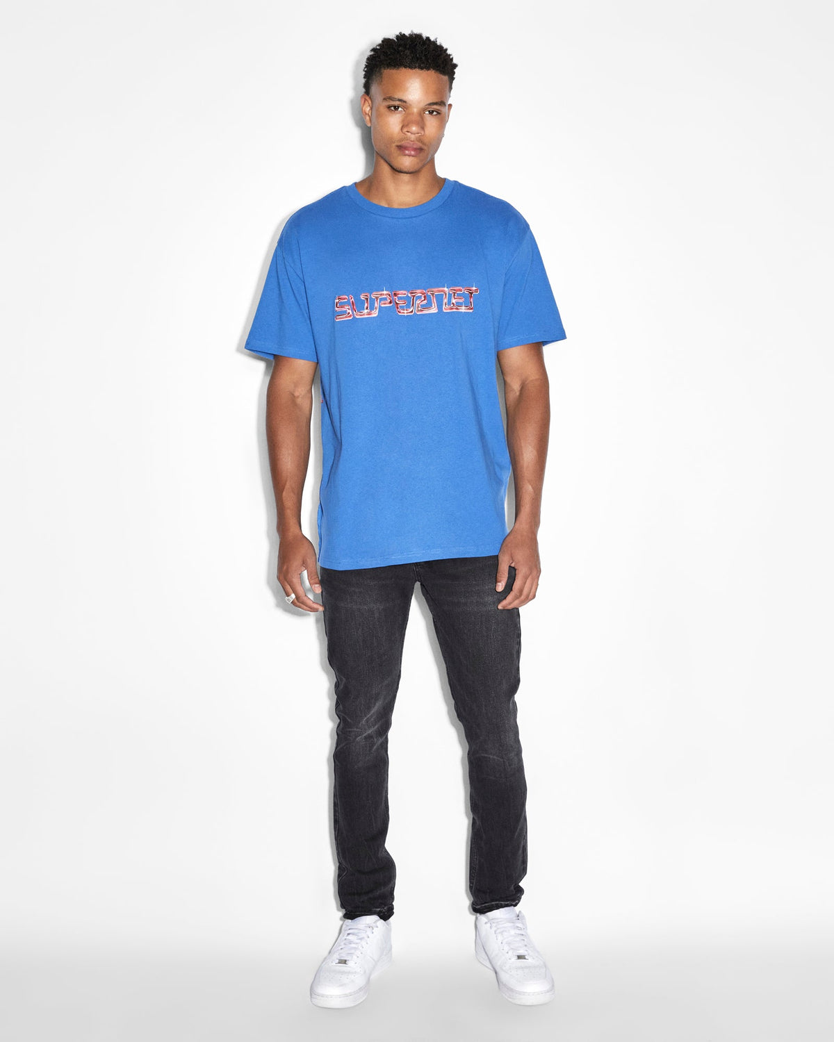 SUPERNET BIGGIE SS TEE COBALT