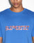 MENS  SUPERNET BIGGIE SS TEE COBALT OVERSIZED TEES