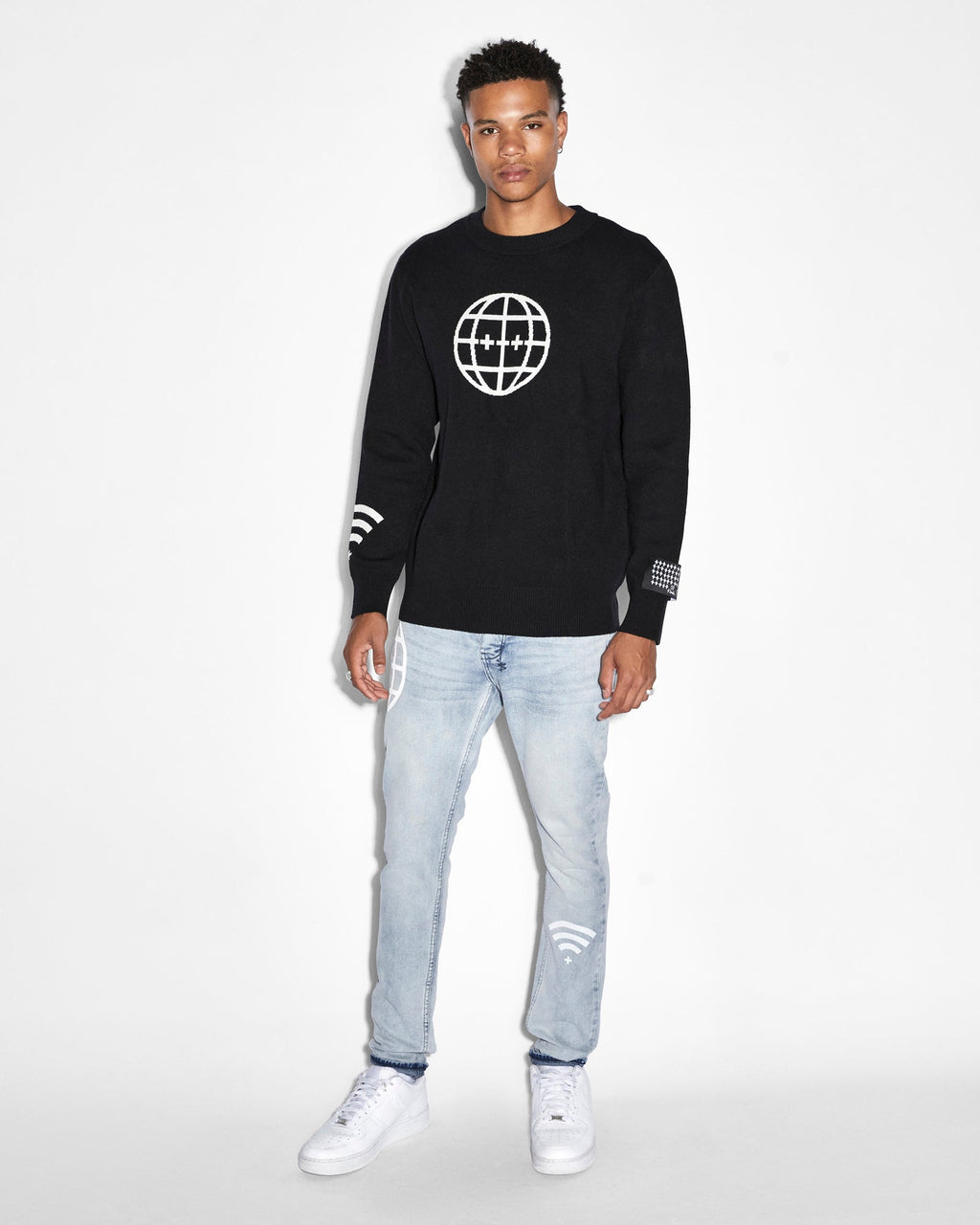 Mens Van Winkle Offline Skinny Denim Jeans - Denim