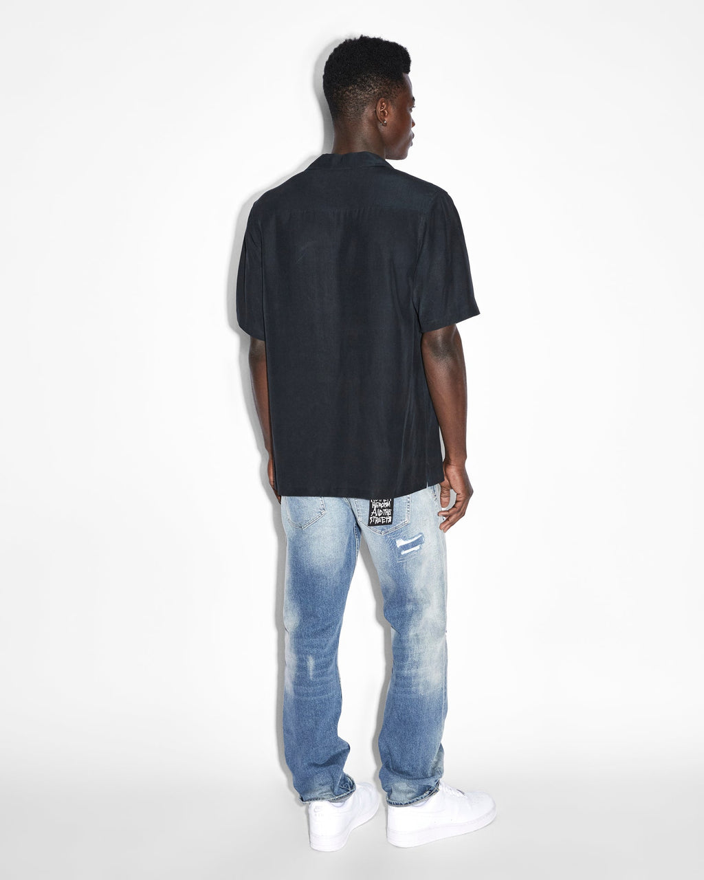 MENS HAZLOW TEKTONIK DENIM JEANS