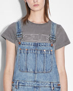 WOMENS EASY CUTOFF OVERALL LIFETIME DRAGGED JUMPSUITS