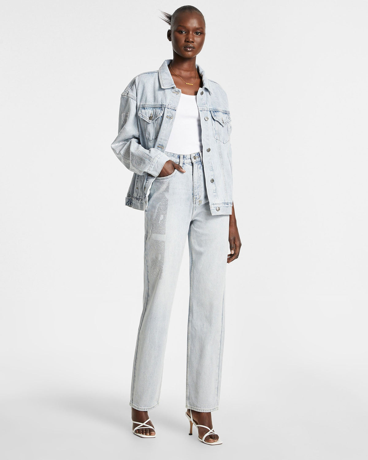 Womens Oversized Jacket Krystal Oversized Jackets - Denim