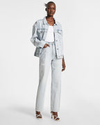 Womens Oversized Jacket Krystal Oversized Jackets - Denim