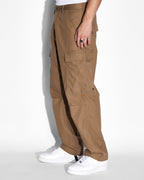 Mens Fugitive Cargo Pant Dark Tan Straight Pants - Brown