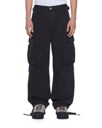 MENS TROOP CARGO PANT BLACK FADE PANTS