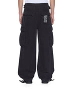 MENS TROOP CARGO PANT BLACK FADE PANTS