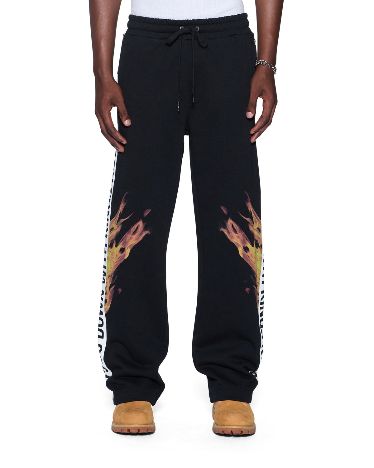 MENS KINGS SYNTHESIS TRAK PANT BLACK FADE PANTS