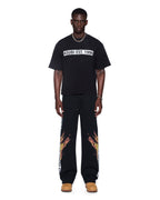 MENS KINGS SYNTHESIS TRAK PANT BLACK FADE PANTS