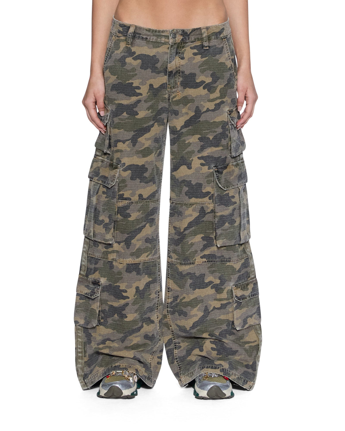Womens Dropout Cargo Pant Camo Pants | Ksubi ++