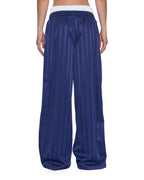 WOMENS STACKED ORIGIN TRAKPANT NAVY PANTS