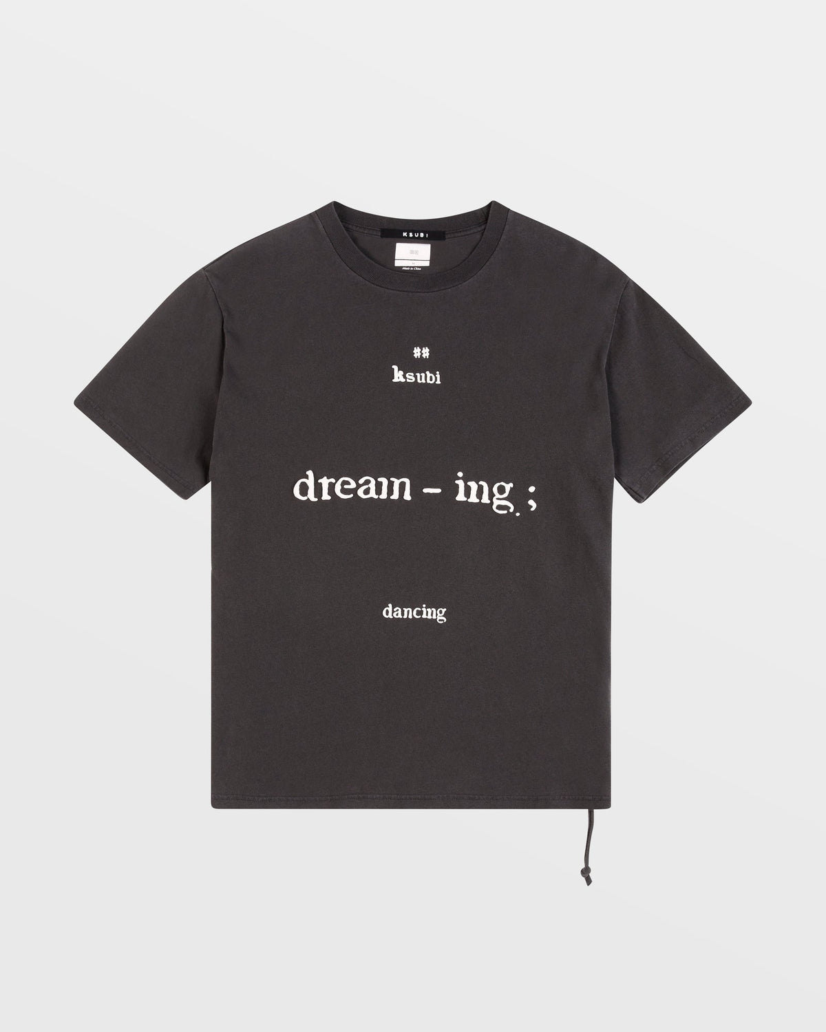 DREAMING KASH SS TEE FADED BLACK