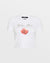 WOMENS  BITE ME BABY SS TEE WHITE FITTED TEES