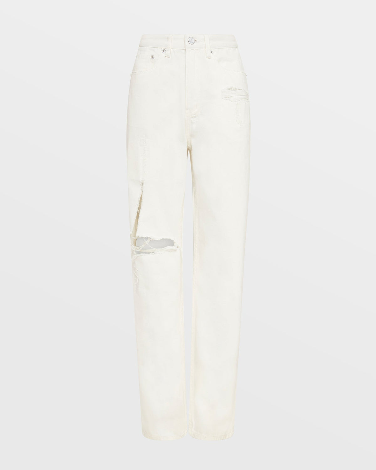 WOMENS PLAYBACK BLANC SLICED DENIM JEANS