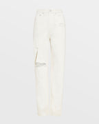 WOMENS PLAYBACK BLANC SLICED DENIM JEANS
