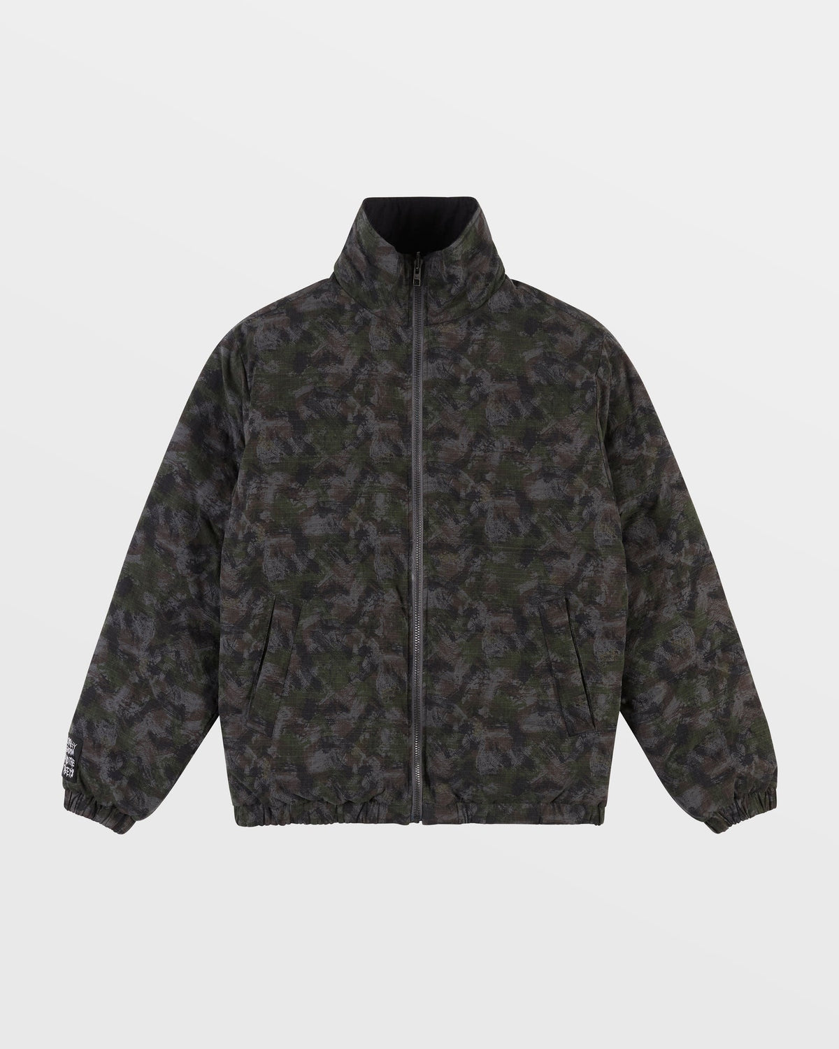 AMNESIA REVERSIBLE PUFFER JACKET CAMO