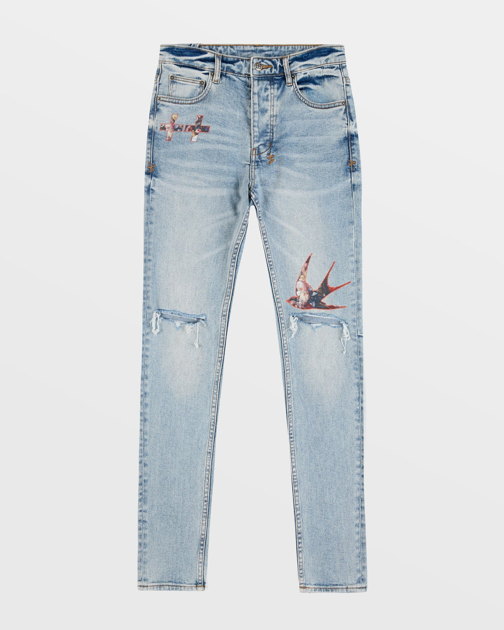 Mens Chitch Ecology Slim Denim Jeans - Denim
