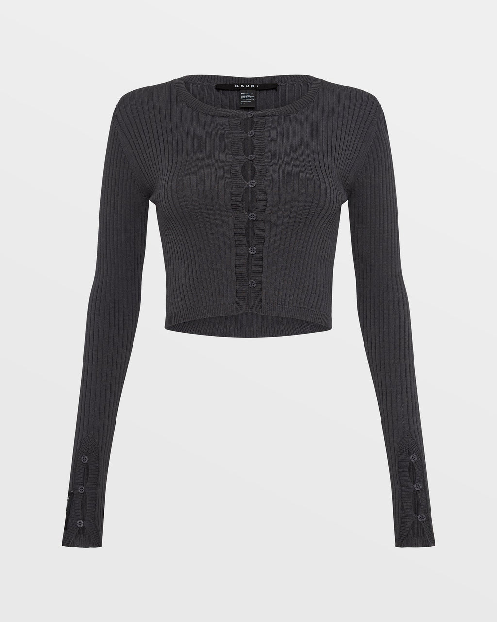 WOMENS TRANSCEND CARDI SILVER FASHION TOPS