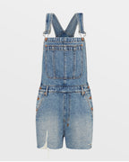 WOMENS EASY CUTOFF OVERALL LIFETIME DRAGGED JUMPSUITS