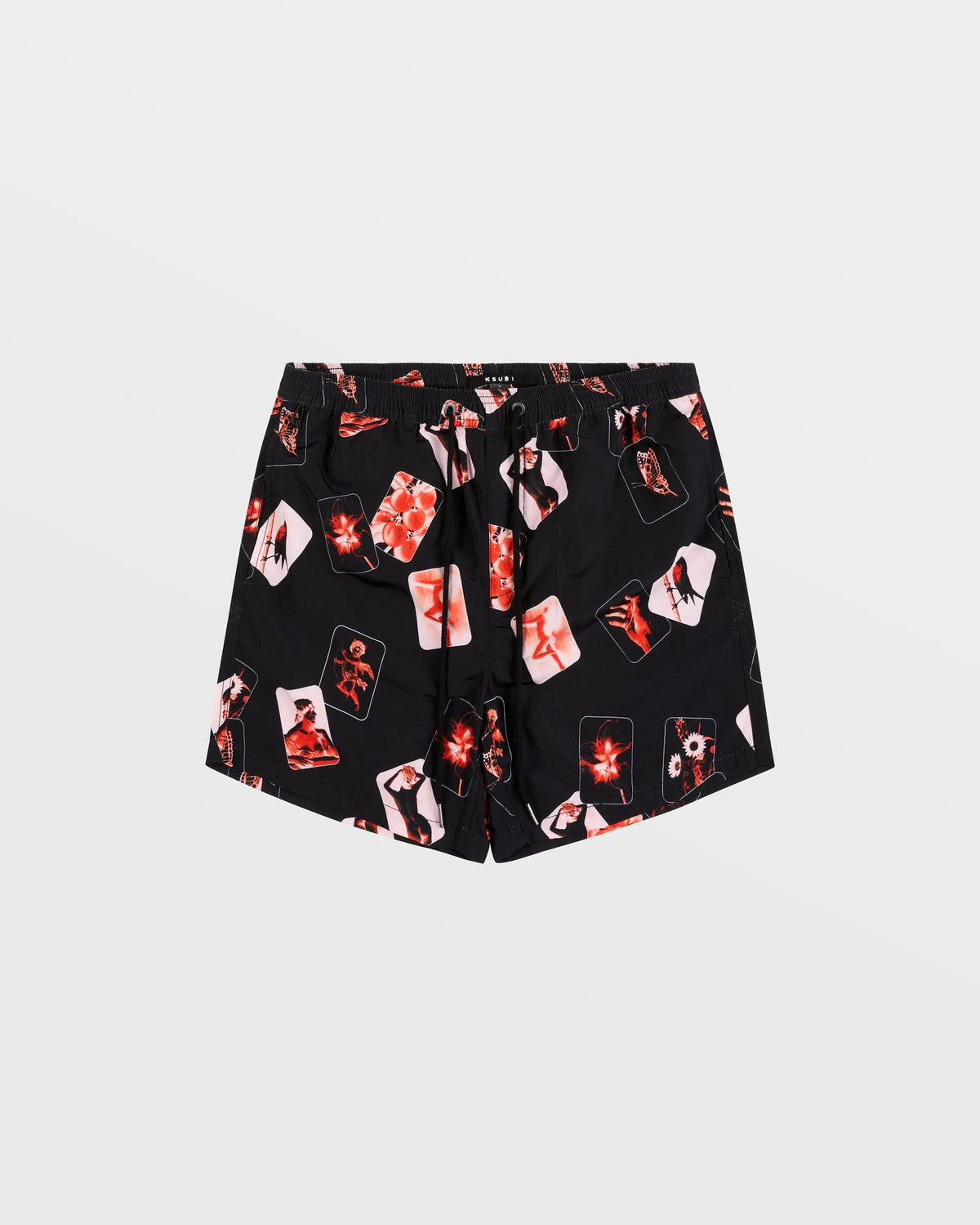Mens Icons Boardshort Black Regular Walkshorts - Black