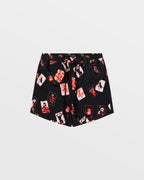 Mens Icons Boardshort Black Regular Walkshorts - Black