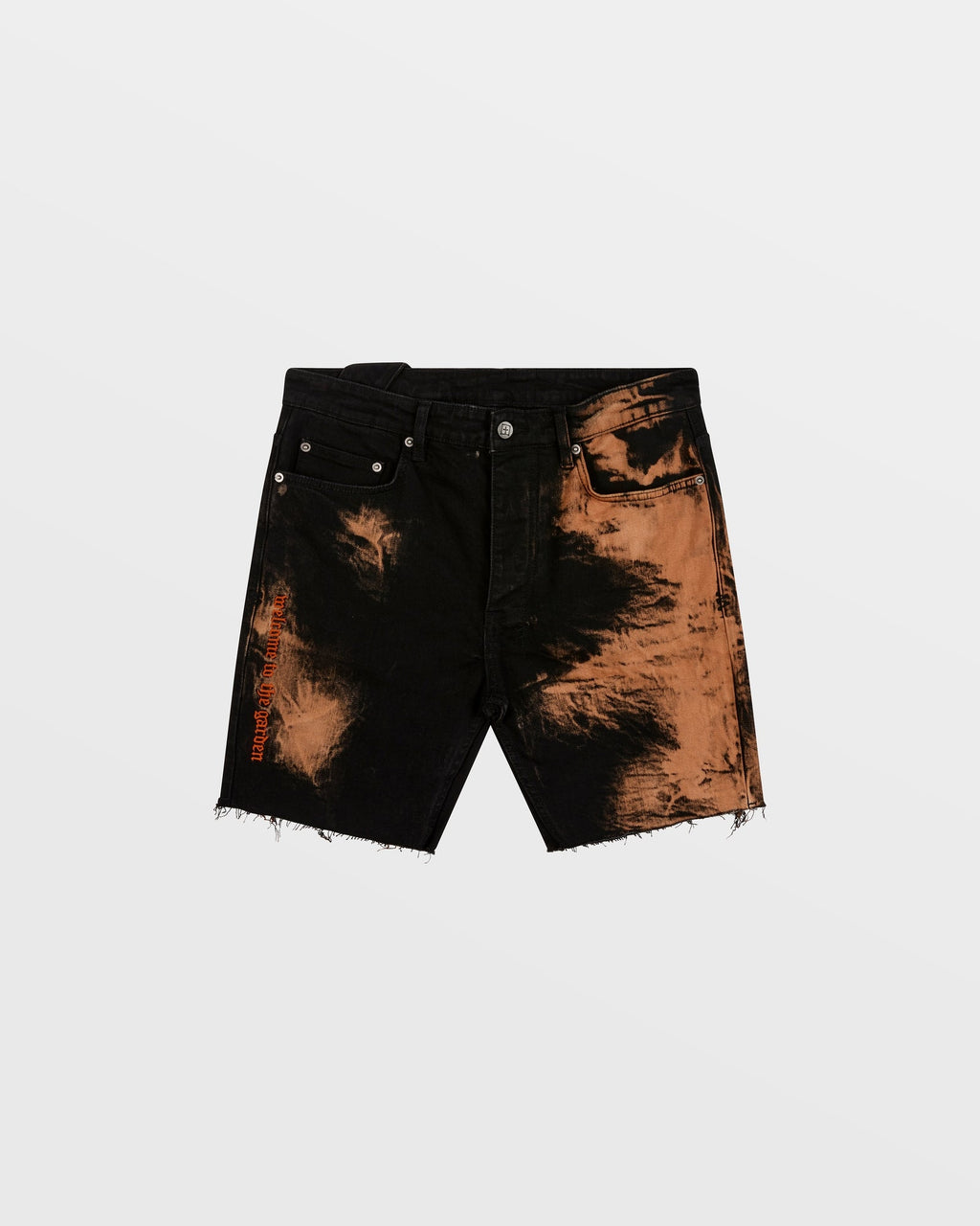 Mens Chopper Short Hellfire Slim Walkshorts - Black