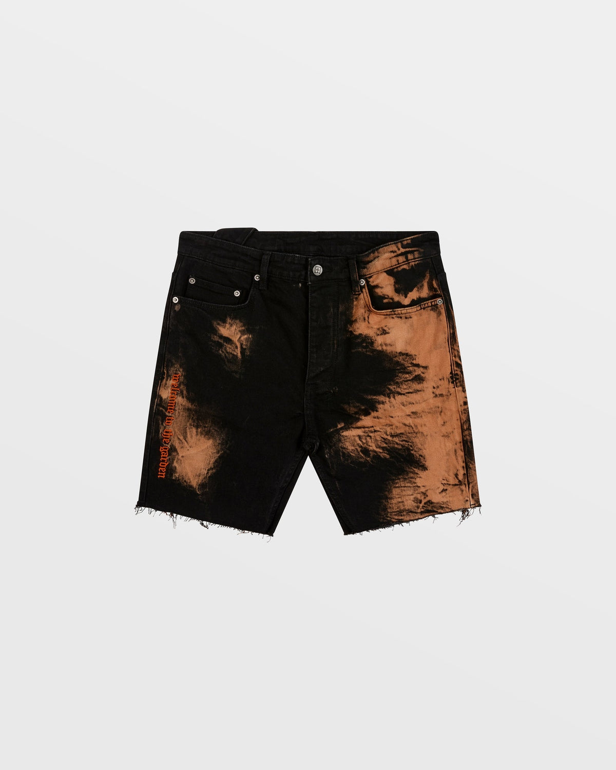 Mens Chopper Short Hellfire Slim Walkshorts - Black