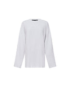 WOMENS SOTT ALTAR BOYFRIEND LS TEE WHITE TEES