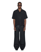 MENS END DINER SS SHIRT SATIN BLACK SHIRTS