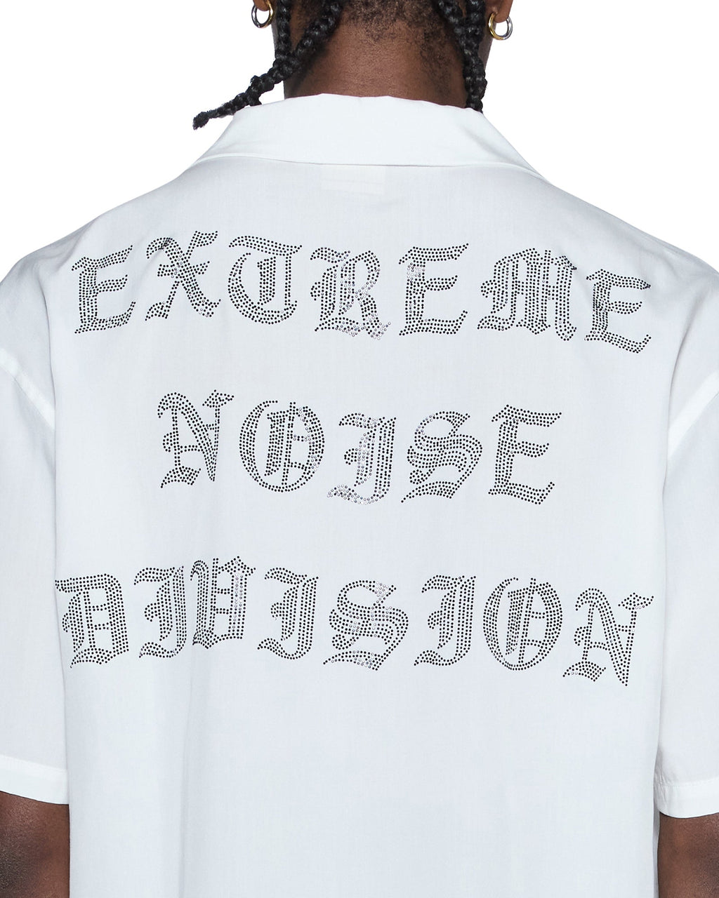 MENS END DINER SS SHIRT SATIN WHITE SHIRTS