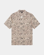 Mens Confused Resort Ss Shirt Leo Regular Shirts - Multi Colour