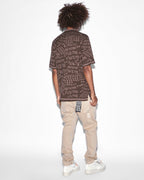 MENS HEROISM KNIT RESORT SS SHIRT JAVA SHIRTS