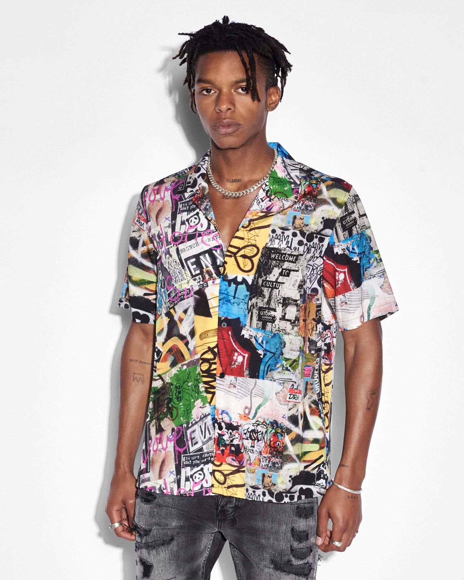 KULTURE RESORT SS SHIRT MULTI