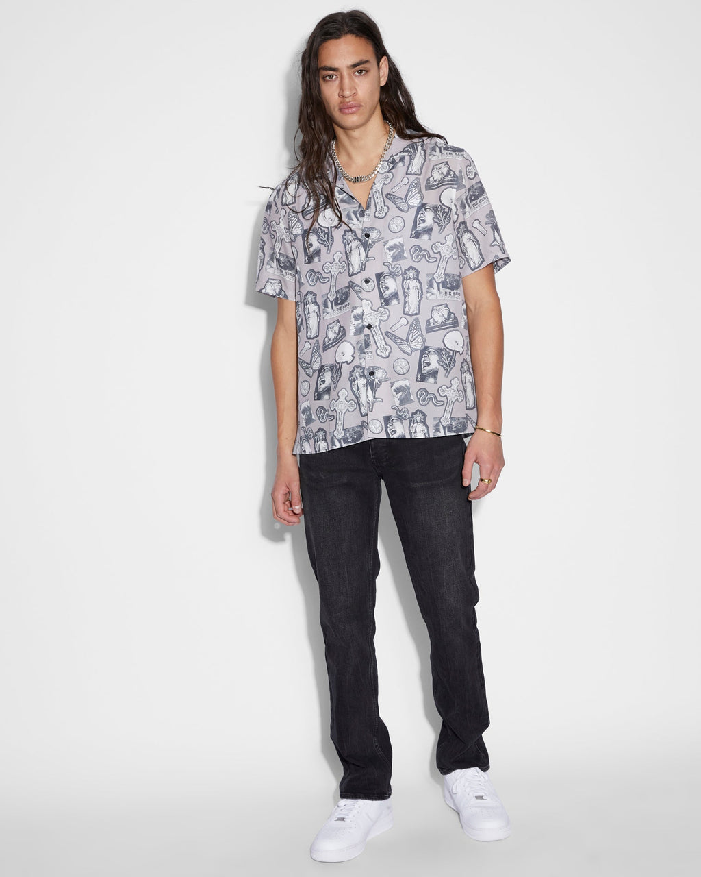 MENS KUT OUT RESORT SS SHIRT SILT SHIRTS