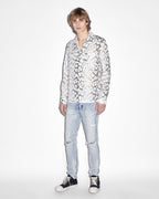 MENS LEO PORTAL RESORT LS SHIRT GREY SHIRTS