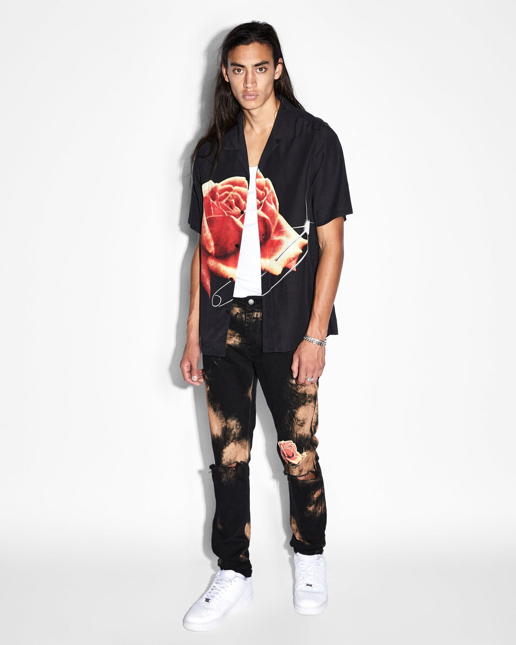 MENS VAN WINKLE HELLFIRE DENIM JEANS
