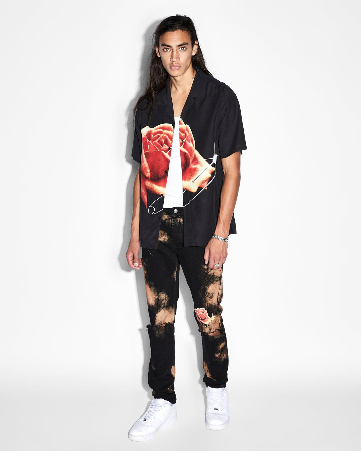 MENS VAN WINKLE HELLFIRE DENIM JEANS