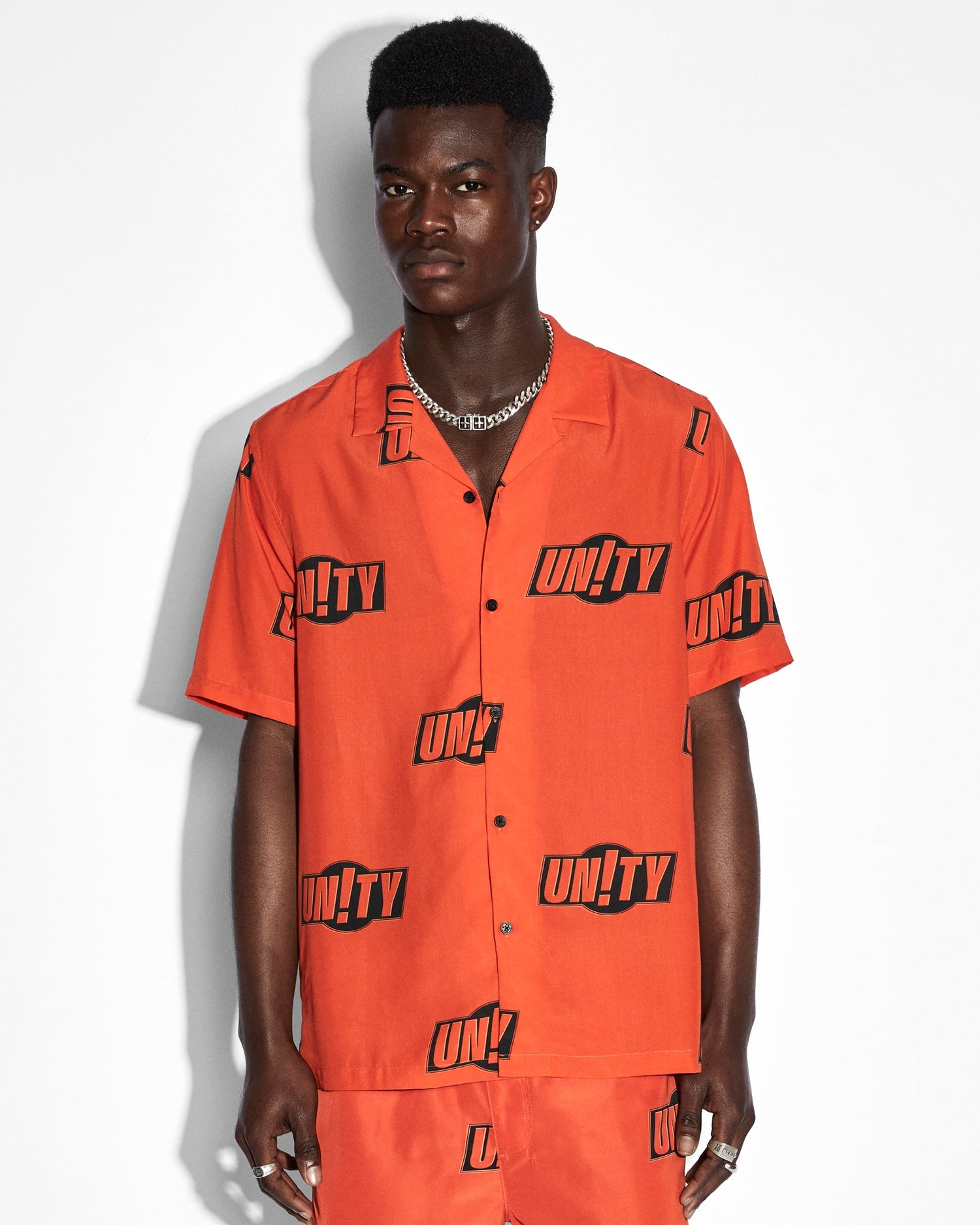 UNITY SIGN RESORT SS SHIRT ORANGE