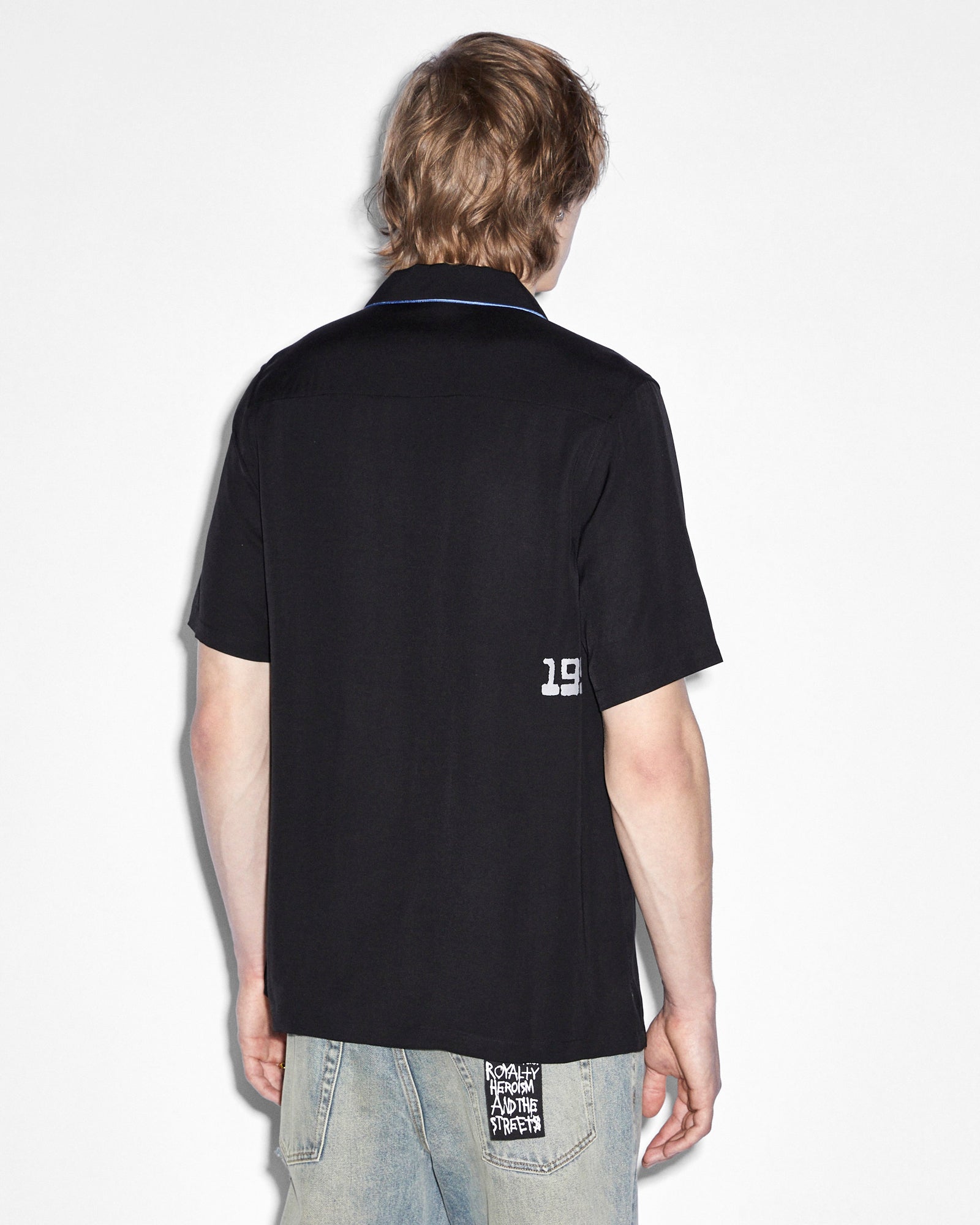 ZINE RESORT SS SHIRT BLACK