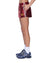 WOMENS  DERBY SHORT GARNET RELAXED WALKSHORTS