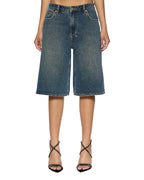 Womens Low Rider Short Sandstorm Baggy Walkshorts - Denim